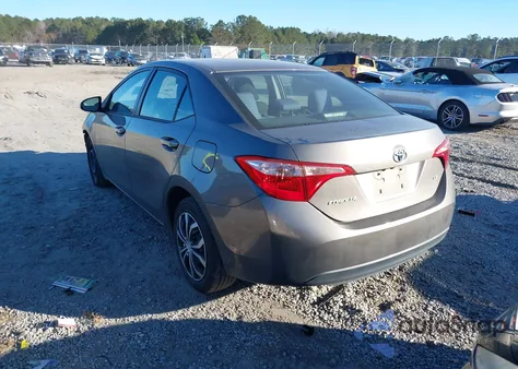 2017 Toyota Corolla Le from USA, damaged, VIN 2T1BURHE0HC826964